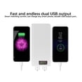 thumbnail image 2 of QualitChoice Battery Box with Display Power Bank Mobile Phone Charger DIY Shell Case Displays Supply Self-Assembly Power Socket Green, 2 of 6