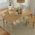 thumbnail image 2 of Casartis Living James 84" Rectangular Farmhouse Wood Dining Table in Natural, 2 of 9