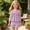 Purple, variant on SGFCWSX Girls 2 Piece Outfits Sleeveless Gingham Ruffle Peplum Tops Solid Shorts Summer Casual Clothes Set Hot Pink Size 4T