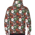 thumbnail image 7 of Fotbe Men's Hoodie with Merry Christmas Pattern - Kangaroo Pocket Pullover Hooded Sweatshirt, Perfect for Daily Wear, Travel, and Home-Medium, 7 of 7