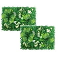 thumbnail image 2 of Clearance Under $10 Artificial flowers, Artificial Hedge Flowers Panels Screening Fern Plants Privacy Fence Faux Hedges Wall Green For Indoor Outdoor Home Balcony Garden Decor, 2 of 5