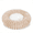 Apricot, variant on Exclusivo Mezcla Calming Donut Dog Bed with Non-Slip Bottom, 20 inches Cozy Fluffy Faux Rabbit Fur Round Pet Bed for Small Dogs, Dark Grey