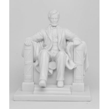 Pacific Giftware PTC 5.5 Inch Abraham Lincoln National Memorial Replica Statue Figurine