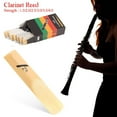 thumbnail image 4 of 10 Pcs Clarinet Reeds Strength 1.5 2.0 2.5 3.0 3.5 Reeds,Traditional Reeds Sax And Soprano For Clarinet Beginner Player,Thin, 4 of 8