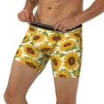 thumbnail image 3 of Easygdp Sunflowers Men's Boxer Briefs Men’s Underwear Boxer Briefs for Men, 3 of 7