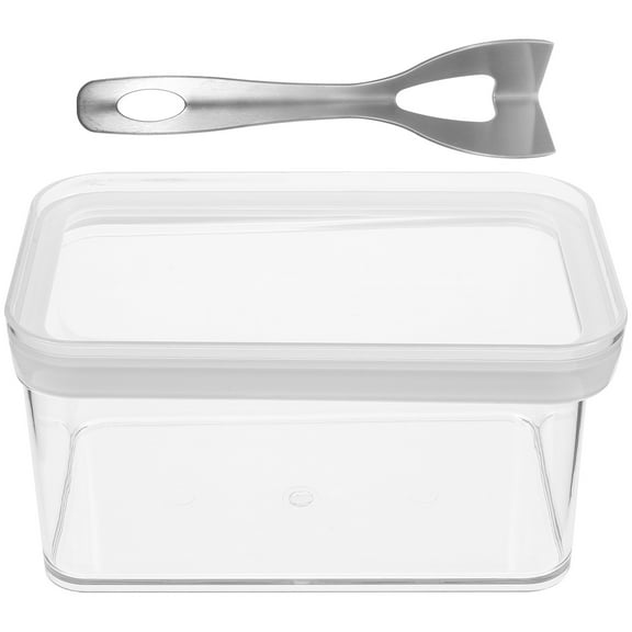 PTOOTP Butter Keeper Container for Kitchen Countertop, Simple and Practical Household Butter Storage, 1 Set