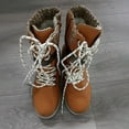 thumbnail image 6 of Fesfesfes Fall Boots Women Mid-low-tube And Winter Europe And America Wool Stitching Wool 7(39), 6 of 9
