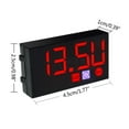 thumbnail image 5 of Motorbike LED Digital Time Temperature Voltage Voltmeter Thermometer, 5 of 20