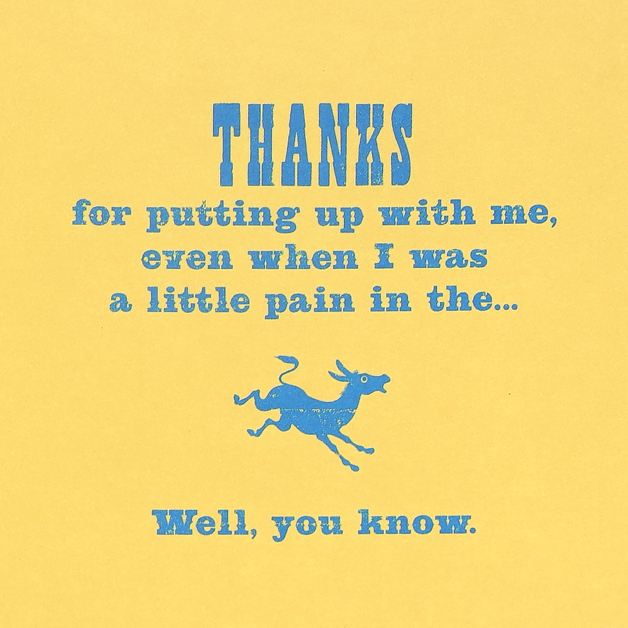 Hallmark Funny Birthday Card for Dad (Little Pain in the Ass)