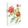 thumbnail image 2 of Trademark Fine Art 'Cranesbills I' Canvas Art by Chariklia Zarris, 2 of 4
