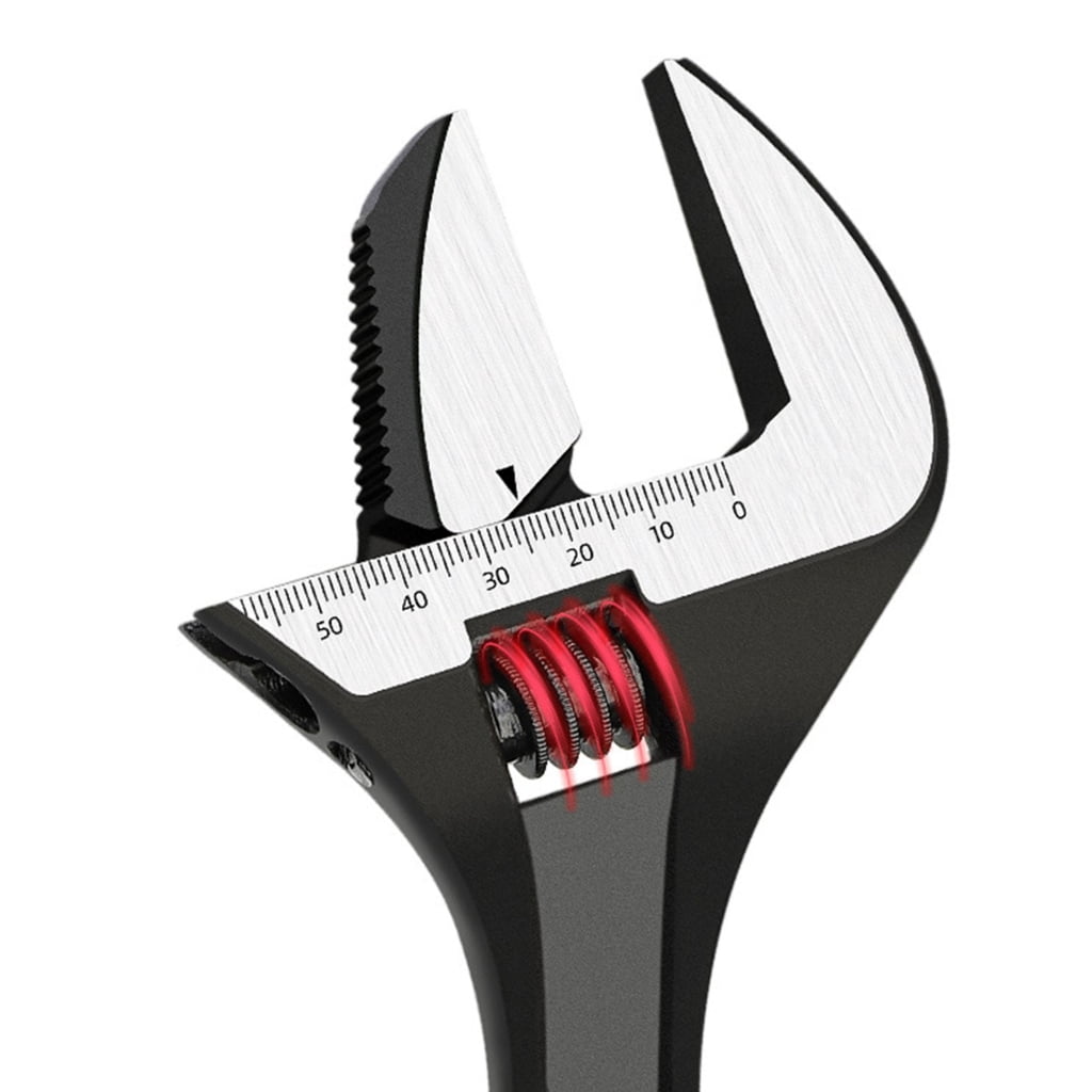 Yokua Versatile Adjustable Wrench for Home, Automotive, and Mechanical Repairs