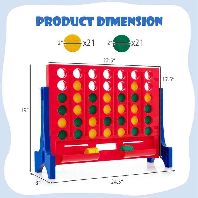 Connect Four In A Row 4 In A Line Board Game Kids Children Educational Toy I.337966780 Connect Four In A Row 4 In A Line Board Game Kids Children Educational Toy I.337966780
