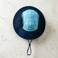 thumbnail image 4 of AJGRHE Sun Hat for Men Women UPF50+ Fishing Hat Waterproof Breathable Bucket Hat, UV Protection Wide Brim Summer Safari Hats Blue A, 4 of 5