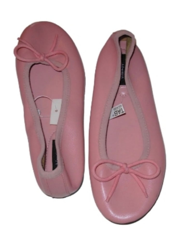 Girls Soft Pink Ballet Flats Mischa Mary Janes 4