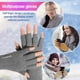 thumbnail image 5 of Guantes de medio dedo Tejido suave y cálido Resistente al frío, al viento, cálidos y con dedos semiflexibles para escribir 1054, 5 of 5