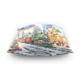 thumbnail image 4 of Ryvnso Train in Winter Christmas Throw Pillow Covers Couch Pillowcases Decor for Bed Sofa 18" x 18", 4 of 7