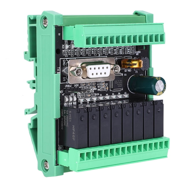 Accesorio de control industrial,Módulo de controlador programable Controlador lógico programable industrial Módulo de controlador programable Durabilidad extendida
