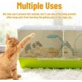 Siding Guard 12 Pack Clear Plastic Pet Cage Liner Edge Guard 11.8 x 8 Inch Scatter ...