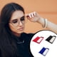 thumbnail image 4 of Sonducket Caja de almacenamiento para gafas, 8 pantallas, soporte para gafas de sol, funda multifunción, decoración para el hogar, centro comercial, Cadenas y cordones para anteojos Azul Sonducket AP015629-03, 4 of 6