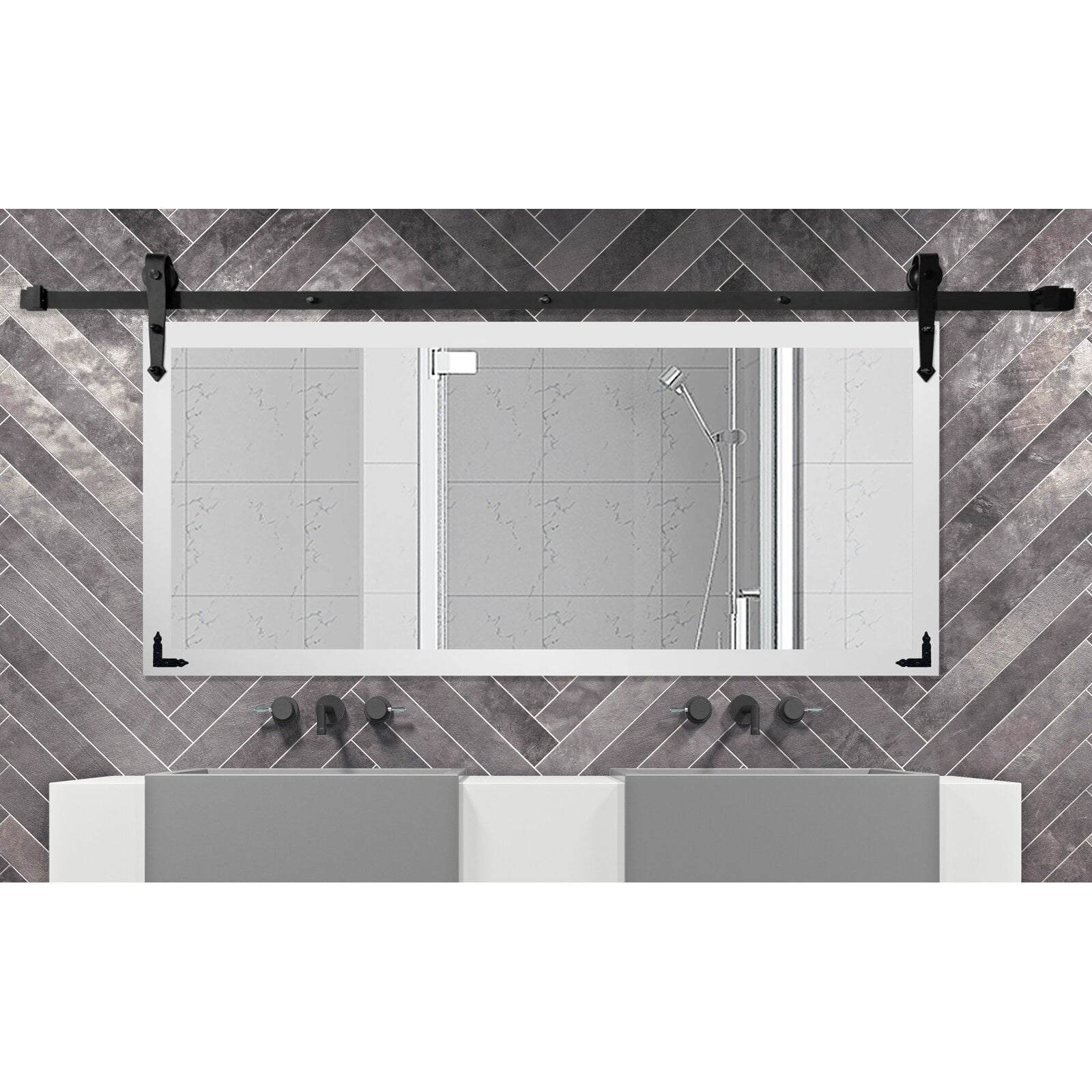 Abraham Bathroom/Vanity Wall Mirror
