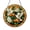 Acrylic 3.5 Inch, variant on Doves Stained Glass Window Hanging – Hand-Painted Couple Bird Ornament