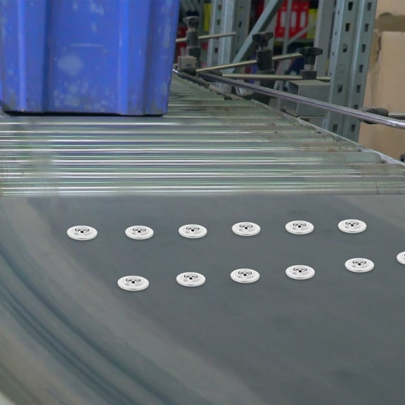 Mobestech Bearing Casters Silver Metal Ball Transfer Bearings Durable Practical Use 12Pcs