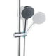 thumbnail image 5 of Bewildely Riel de ducha Tobogán Baño Ducha Cabezal de ducha Soporte de plástico ABS Rotación de 360 ​​grados, 18-25 mm Accesorios de baño Gris Bewildely HA5748-05B, 5 of 6