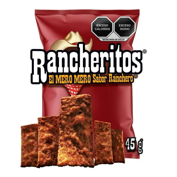 Botana Rancheritos sabor chile y especias 45 g