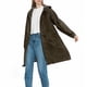 thumbnail image 2 of Women's Mid-Length Zipper Waterproof Windproof Raincoat Jacket with Hood, 2 of 6