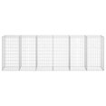 thumbnail image 3 of vidaXL Mur de Gabion avec Couvercles Acier Galvanisé 300x50x100 cm, 3 of 5
