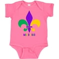thumbnail image 3 of Inktastic Mardi Gras Fleur De Lis Girls Baby Bodysuit, 3 of 5