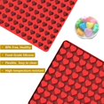 thumbnail image 4 of Silicone Candy Molds - Mini Heart Silicone Molds For Chocolate, Gummy, Homemade Treats(1 Pcs Mini Heart), 4 of 5