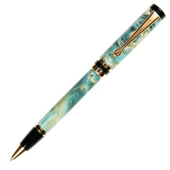 Parker Twist Pen - Blue Maple Burl