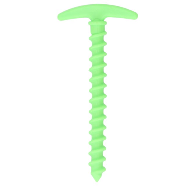 10 Anclajes De Plástico En Espiral Para Estaca De Tierra, Estacas Para Tienda De Campaña De 5,7 Pulgadas, Clavijas En Forma De T Para Acampar, Senderismo, Impermeables,