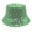 Green, variant on Bucket Hats Sequins Bucket Hat For Women Men Glitter Sequins Strips Fisherman Hat Unisex Reversible Sun Hat For Beach Outdoor Bucket Hats winter hats