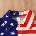 thumbnail image 6 of Ruyang Toddler Independence Day Outfit Kid Boys Girls 2 Pcs American Flag Patriotic Set Boys Baby Red White Blue USA Clothes, 6 of 6