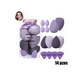 thumbnail image 1 of Esponjas De Maquillaje Húmedo Y Seco De 14 Piezas, Multiusos Xtellar morado, 1 of 4