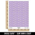 thumbnail image 2 of Damaged Bold Inspection Delivery Sticker Set - Purple - Matte Finish - 1.25" Mini, 2 of 7
