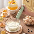 thumbnail image 3 of Portátil, Batidor de Huevos, Inalámbrico, Eléctrico, Plegable, con Ajuste Automático de 3 Velocidades, para Espuma de Leche y Crema., 3 of 5
