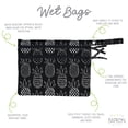 thumbnail image 2 of Pineapple Monochrome - Waterproof Wet Bag (For mealtime, on-the-go, and more!), 2 of 4