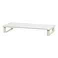 thumbnail image 2 of IRIS 1 Tier Computer Monitor Stand for Desk, White, 2 of 6