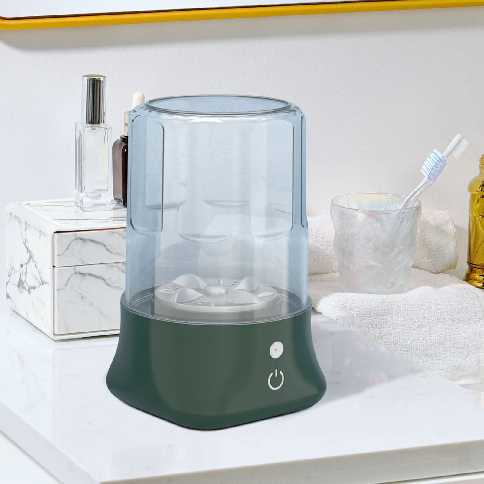 2025 New Underwear Washing Machine | Rechargeable Mini Portable Washing Machine with 4000mah | Compact Deep Cleans Underwear, Baby Clothes | Lightweight for Apartment, Dorm, Hotel, Travel & Camping
