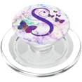 thumbnail image 1 of PopSockets PopGrip para MagSafe KimiqueMonogram Purple Butterfly, 1 of 5