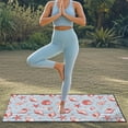 thumbnail image 4 of XYZCANDO Nautical Seashell & Starfish Print Washable Car Seat Towel Protector for Running Beach, Lightweight Non-Slip Car Seat Towel Cover, 4 of 8