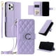 thumbnail image 1 of Funda tipo billetera GANGXUN para iPhone 11 Pro Max – Tapa abatible con correa para mujer, 1 of 5