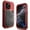Red, variant on Allytechgroup Shockproof Phone Case for Apple iPhone 16 Pro Max, Military-Grade Protection, MagSafe & Car Mount Compatible, Rugged TPU/PC Bumper, Water-Resistant Case for iPhone 16 Pro Max,Black