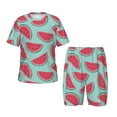thumbnail image 1 of Balery Watermelon Conjunto de Pijama Infantil de Manga Corta con Estampado – Ropa de Dormir de Algodón Suave-Medium, 1 of 6