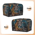 thumbnail image 3 of Fotbe Coffee-Drinking Skull for Two Slice Toaster Cover, Fingerprint Protector, Super Soft Appliance Cover And Dust Cover,Bread Dust Cover & Fingerprint Protection, 3 of 7