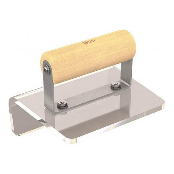 Bon 12-692 Step Tool - Plex Outside 6-inch X 5-inch - 1/2-inch Radius Wood Handle