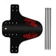 thumbnail image 2 of Sonducket Guardabarros de bicicleta Premium Guardabarros de carbono resistente al desgaste/Guardabarros de bicicleta trasera Engranajes de protección Ciclismo Rojo Sonducket CZ13133-02B, 2 of 6